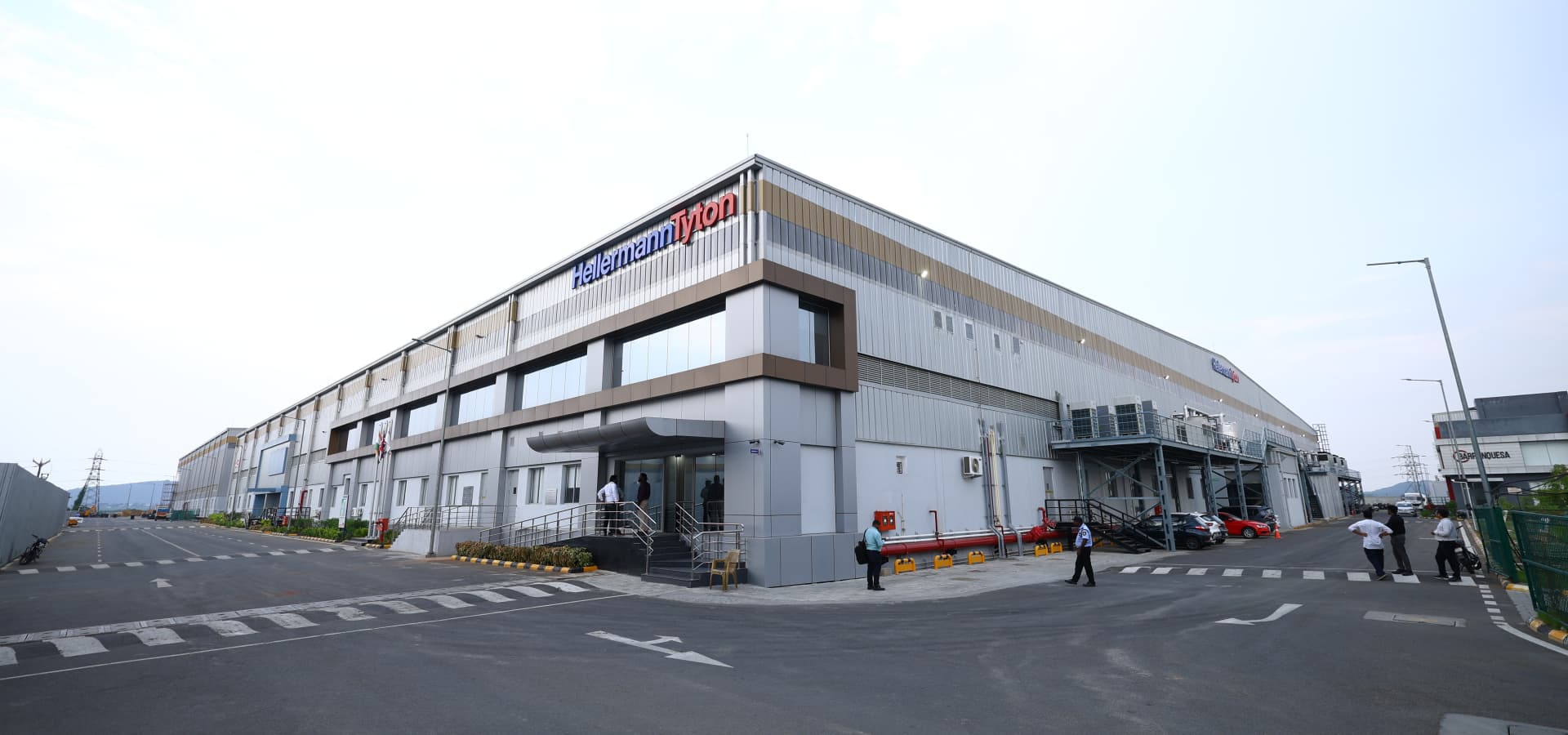 Greenbase built-to-suit industrial facility developed for HellermannTyton